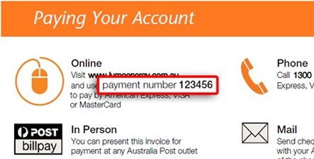 Payment Number Example